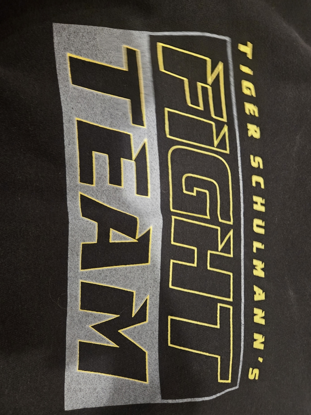 Tiger Schulmann Mens Hoodie Size S  Fight Team - Picture 3 of 4